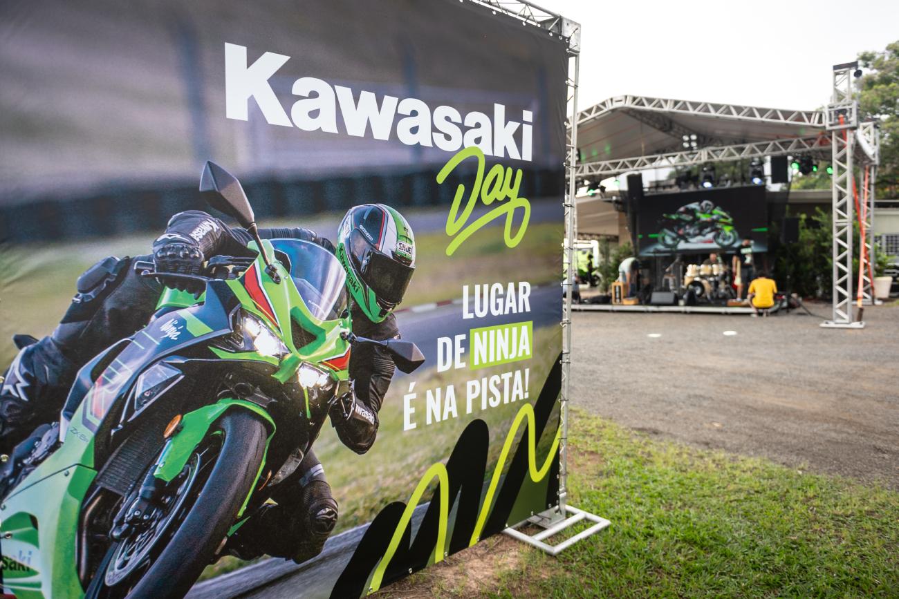 Kawasaki Day 2026 leva experiência de pilotagem e universo da marca para dentro de circuito em Piracicaba  
