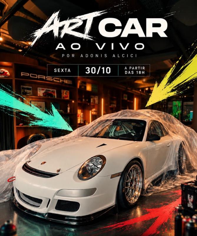 Live Painting 911 GT3 Cup na TEMPO