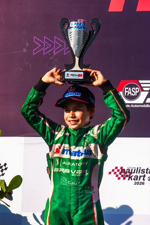 Murilo Dominguez é campeão do Open do 61º Campeonato Brasileiro de Kart  