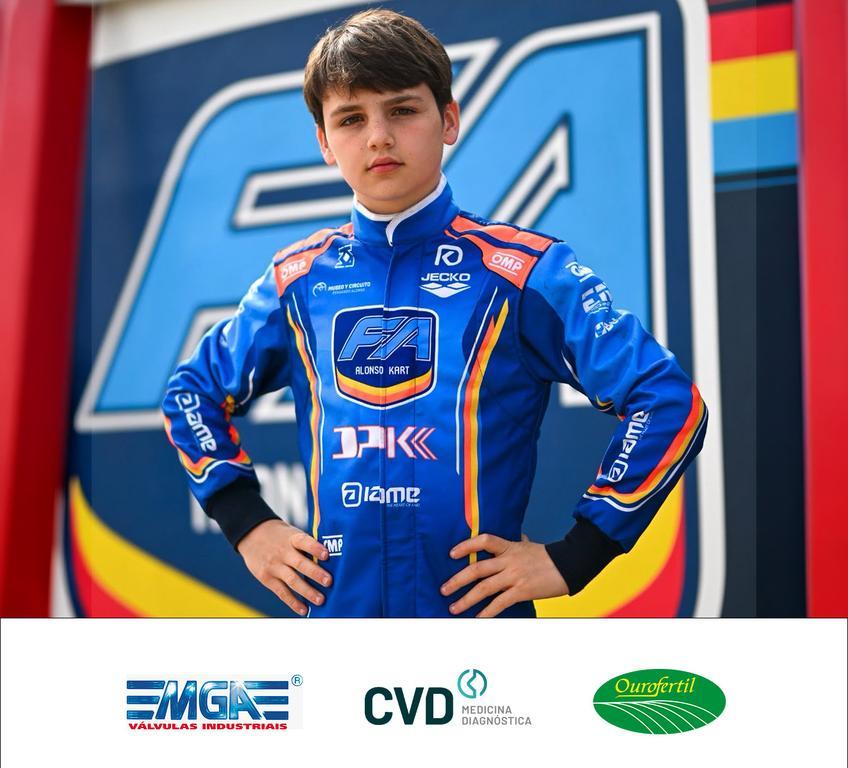 Nicolas Guth confirma participação no Campeonato Mundial FIA Karting OK Júnior na Itália  