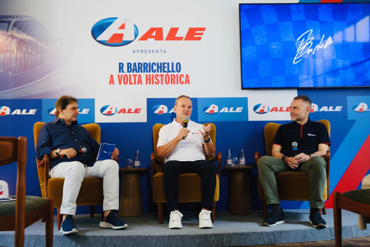 Rubens Barrichelo fará volta histórica em INterlagos com apoio da Ale Combustíveis