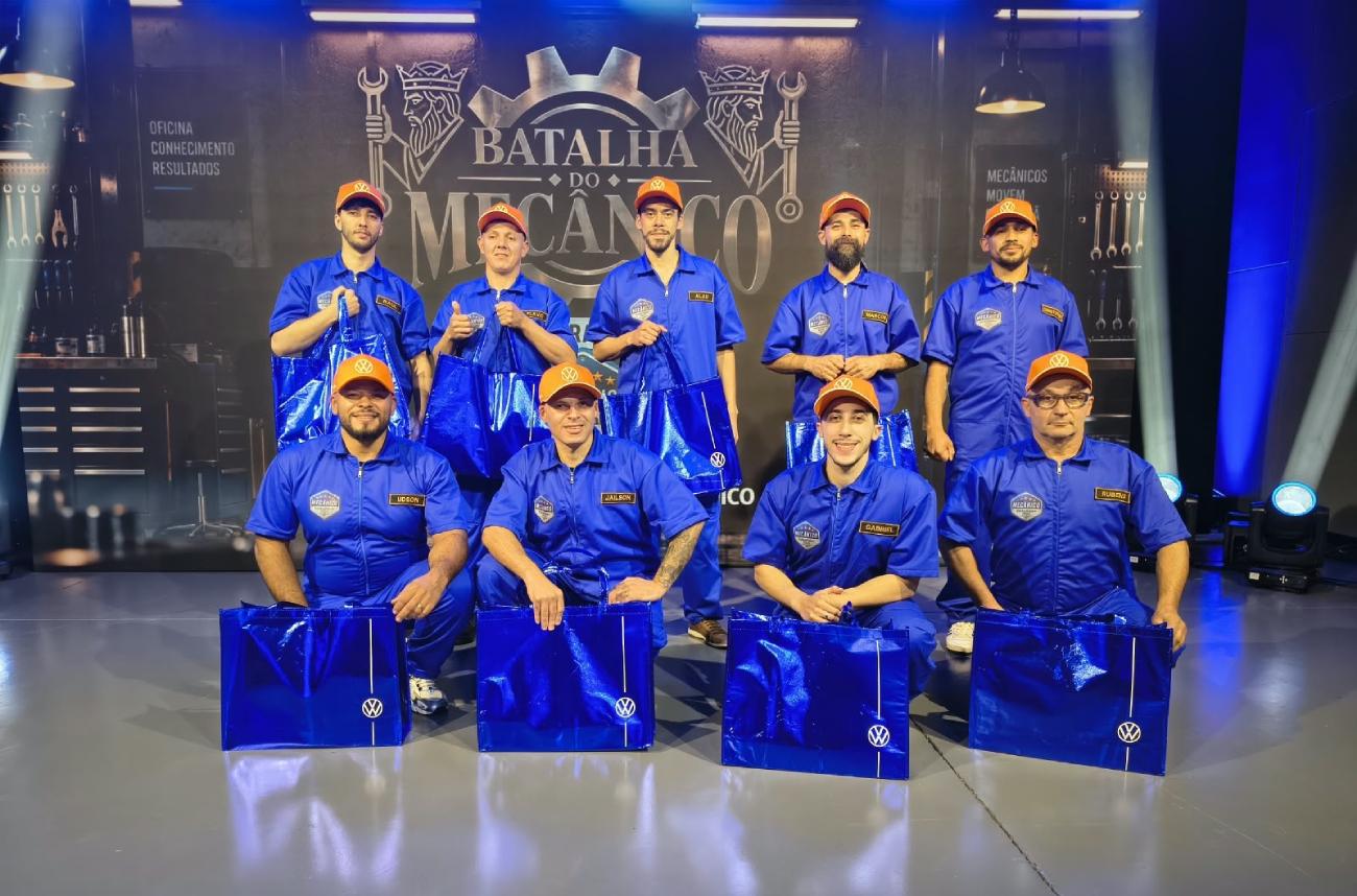 Volkswagen estreia Reality Show 'Batalha do Mecânico Volks Vale+'