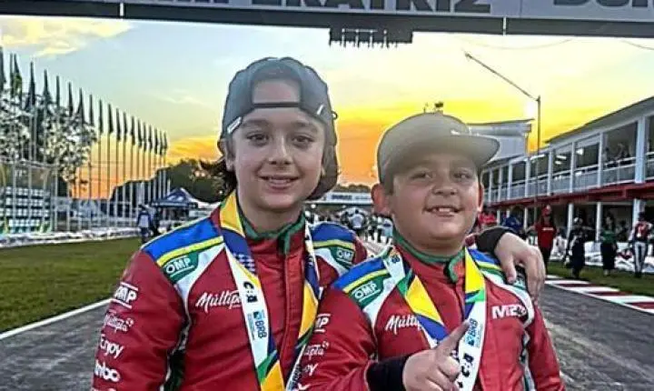 27ª Copa Brasil de Kart: Com Joaquim na pista, Irmãos Emerick buscam título no Grupo 2  