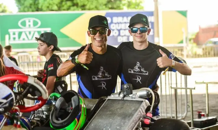 Arthur da Rocha é vice-campeão da Copa Brasil de Kart na categoria com o maior grid do campeonato  