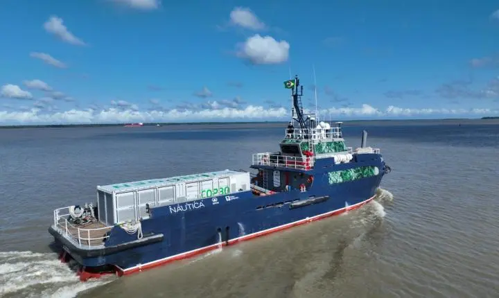 Barco movido a hidrogênio verde será palco de palestras no maior evento náutico do Sul do país 
