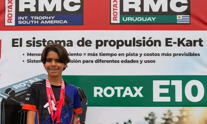 Bicampeão brasileiro, Rafael Guimarães desembarca no Uruguai para o Sul-Americano de Rotax  