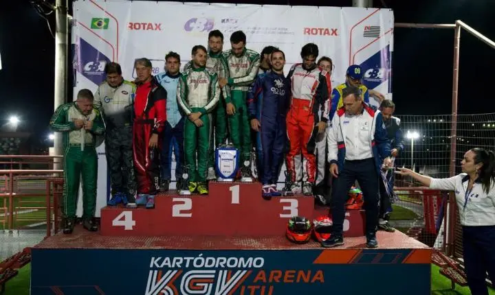 Brasileiro de Kart Rotax e Brasileiro de Kart Endurance consagram seus campeões no KGV Arena Itu