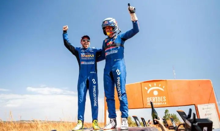 Campeão mundial de Rally-Raid, Lucas Moraes é tetracampeão do Sertões 2026