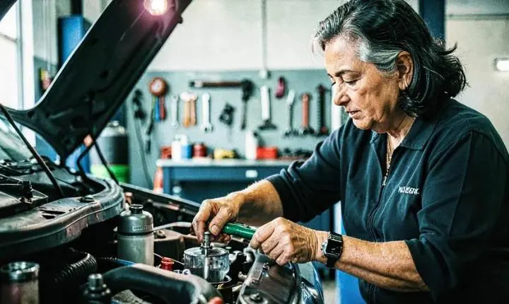 Carro deu problema, e agora? Mulheres 50+ aprendem mecânica para se virar sozinhas