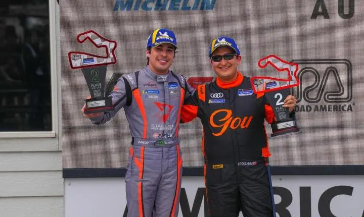 Celso Neto larga da última posição e conquista o 2° lugar na IMSA em Road America 