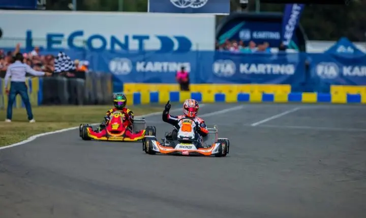 Chassi Sodi Kart repete 2025 e conquista título mundial de kart na KZ2 Masters  