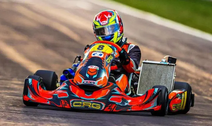 Com duas vitórias nas classificatórias, Raphael Gebara é o pole position da Final da OK-N Júnior na Copa Brasil de Kart 