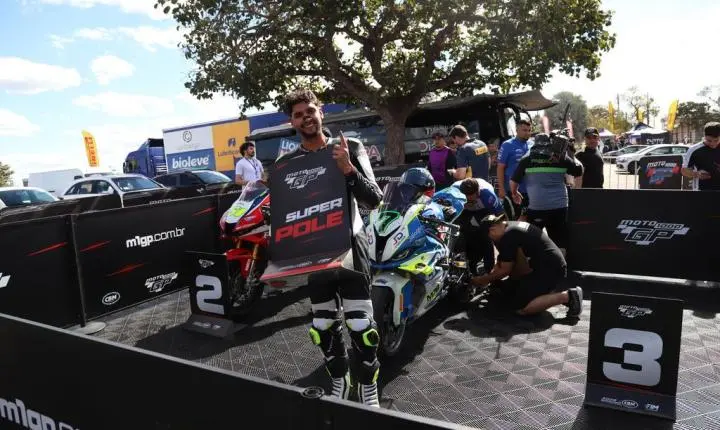 Como novo recorde de pista, MOTO1000GP define grids de largada do GP Curvelo
