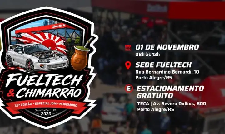 Cultura automotiva: 35º FuelTech & Chimarrão - Especial JDM reúne cerca de 90 carros de marcas japonesas neste domingo (1º/11)  