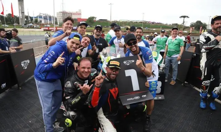 David Portuga vence a GP Light após duelo decidido nas voltas finais no MOTO1000GP em Cascavel
