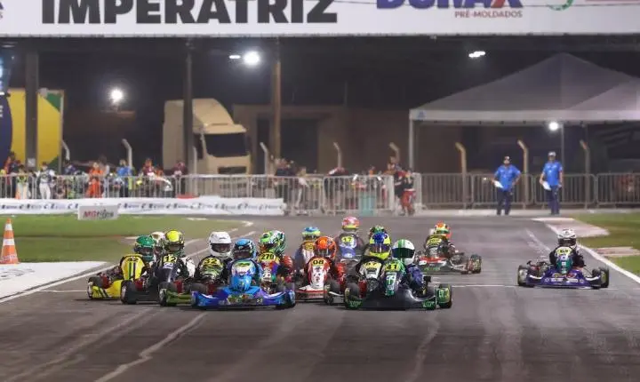 Disputas emocionantes marcam as finais do Grupo 1 da Copa Brasil de Kart em Imperatriz
