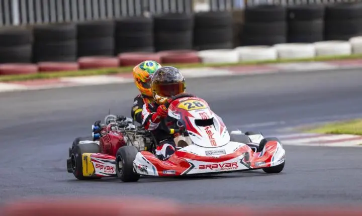 Du Gabbiadini entra na disputa pelo pódio da F4 Júnior no Campeonato San Marino de Kart
