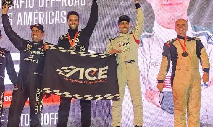 Dupla de Estação é campeã do Rally dos Sertões  