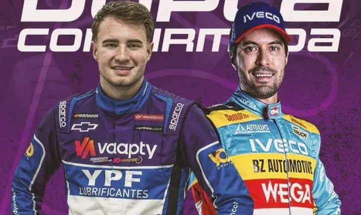 Dupla definida: Bortoluzzi terá Abbate na corrida em Brasília  