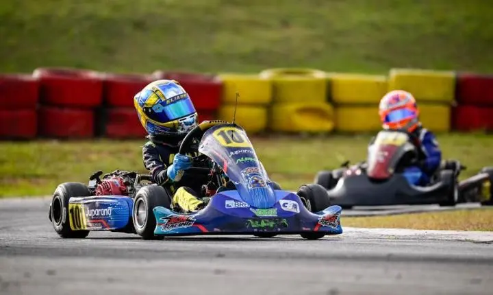 Eliabe Mastella conquistou um novo pódio na Copa São Paulo Light de Kart  