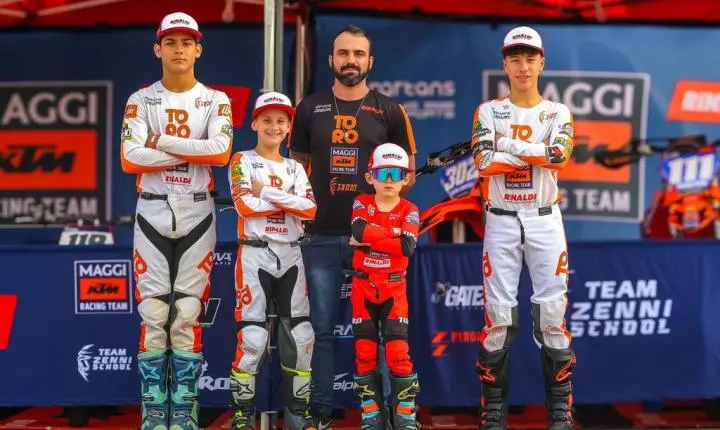 Em Goiânia, Team Rinaldi acelera por mais pódios no Campeonato Brasileiro de Motocross