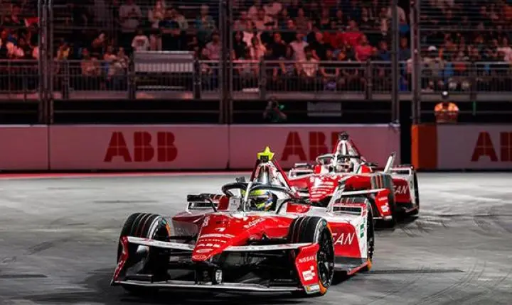 Equipe Nissan de Fórmula E termina Temporada 12 com dupla pontuação em Londres