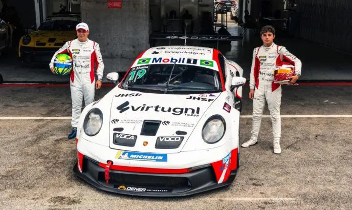 Felipe e Pipo Massa vão dividir o mesmo cockpit pela primeira vez