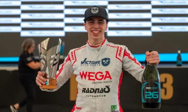 Felipe Lancellotti tem ano positivo em sua estreia no automobilismo e comemora primeiras vitórias e liderança na Copa H20 Comfort  