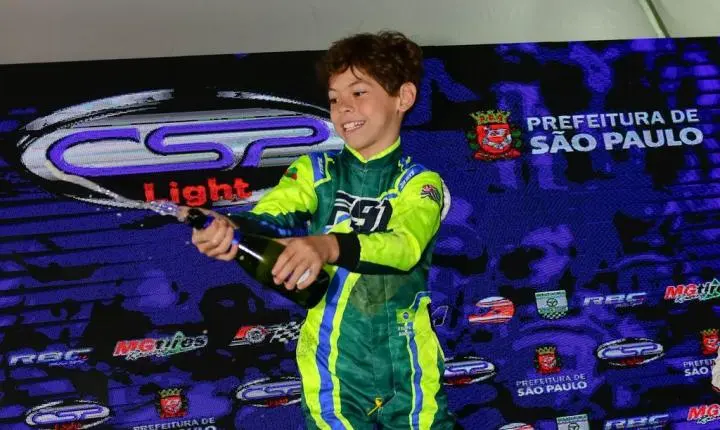 Felipe Saddi amplia liderança na Mirim Rookie com vitória em rodada tripla do Light