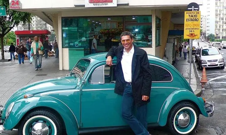 Fusca de Olivier Anquier, companheiro de 320 mil quilômetros pelo Brasil, será leiloado