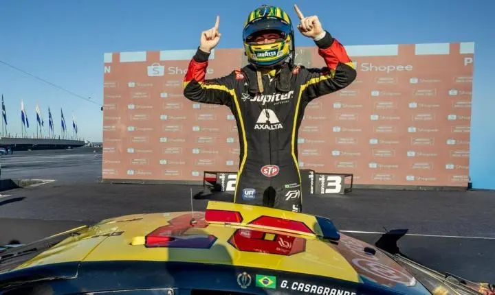 Gabriel Casagrande conquista a primeira pole position da história do oval de Chapecó