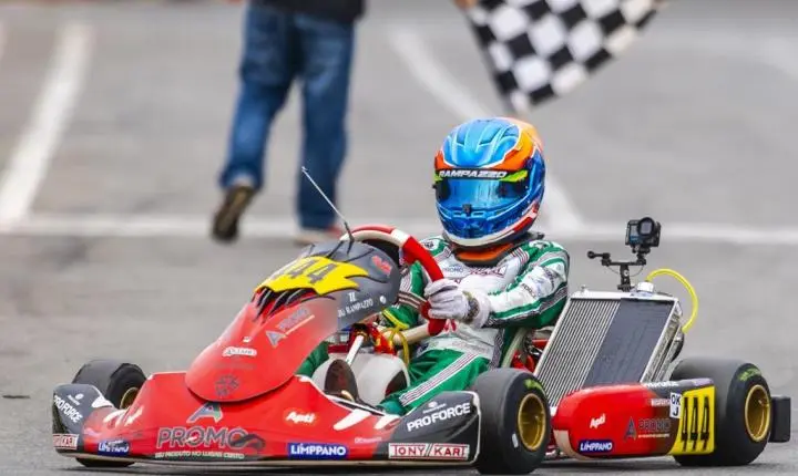 Gael Rampazzo conquista etapa na OKN Júnior Rokkie e tem recuperação na F4 no Paulista Light