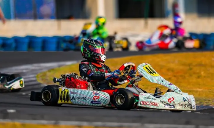 Gael Rampazzo fecha Troféu Ayrton Senna entre os dez melhores da OKN Júnior  