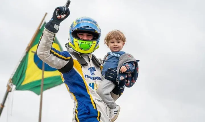 Henrique Basso vira sobre Gabriel Ymagawa na última curva e vence Corrida 2 do MBR em Cascavel