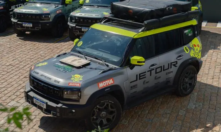 JETOUR T2 XWD 4x4 seguem rumo ao Rally dos Sertões 2026   