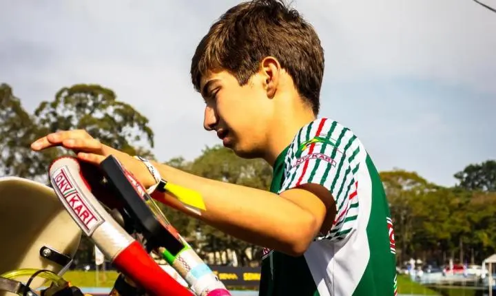 João Francisco busca reação na volta à pista pela Copa São Paulo Light de Kart  