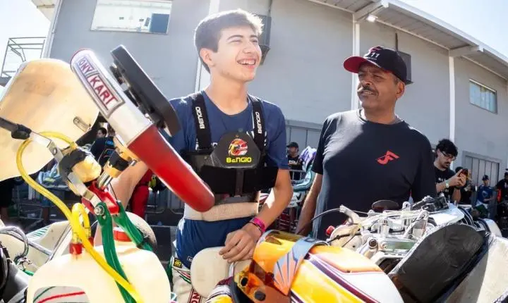 João Francisco mostra bom ritmo no Troféu Ayrton Senna de olho no Brasileiro de Kart  