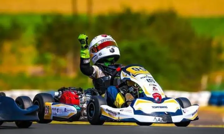 Leo Seckler é vice-campeão do Troféu Ayrton Senna e intensifica trabalho de preparação para o Campeonato Brasileiro de Kart 