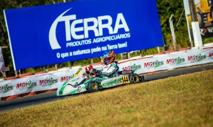 Líder do Goiano, Gustavo Silva fechou a Copa Brasil de Kart em 4º e conquistou seu primeiro pódio em competições nacionais