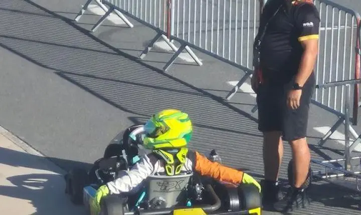 Lorenzo Kuhn é pole no Open do Mundial de Rotax em Portugal