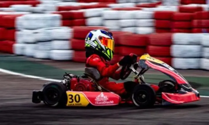 Luca Dias vence a 3ª etapa e permanece na liderança do Campeonato Cearense de Kart 2026