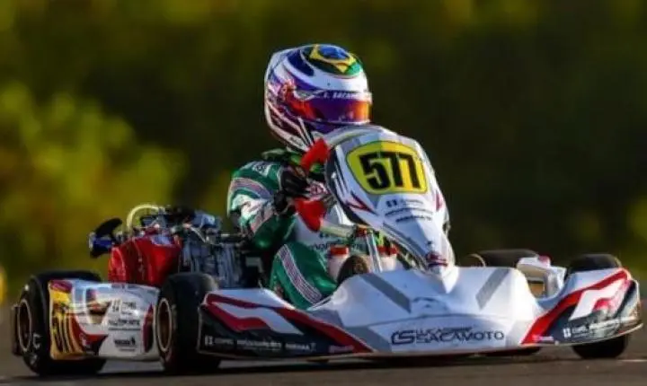 Lucas Sacamoto retorna a Pato Branco em busca do pódio no Paranaense de Kart  