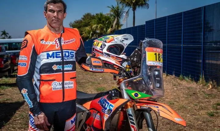 Marcelo Medeiros garante pódio na sua estreia sobre duas rodas
