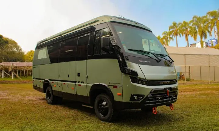 Marcopolo Motorhome inicia apresentação nacional do NOMADE, novo padrão de motorhomes no Brasil