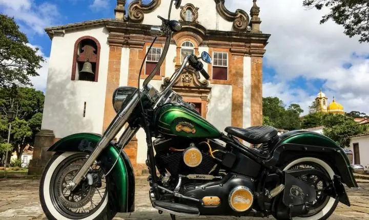 Moto customizada com monumentos do Brasil e história emocionante é destaque no Festival Moto Brasil