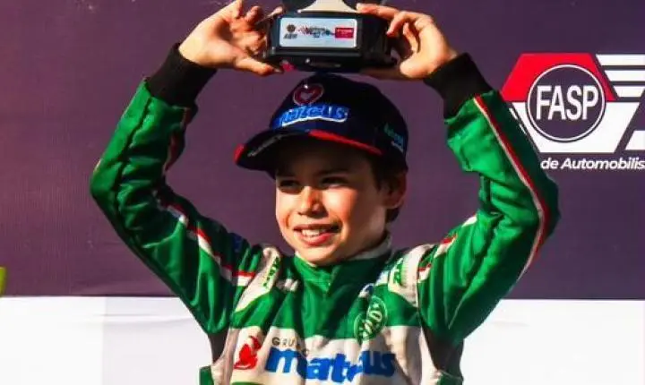 Murilo Dominguez é campeão do Open do 61º Campeonato Brasileiro de Kart  