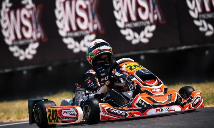 Na segunda prova pela OK, Francisco Rocha sobe ao pódio na WSK Euro Series, na itália