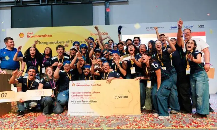 Novo recorde brasileiro marca a edição de dez anos da Shell Eco-marathon Brasil