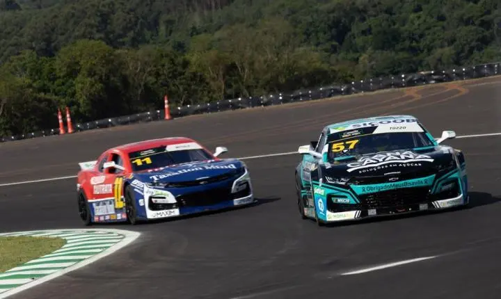 Primeiras voltas no oval de Chapecó marcam início da etapa da NASCAR Brasil  