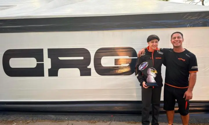 Raphael Gebara venceu em Interlagos e mantém liderança em duas categorias na Copa São Paulo Light de Kart